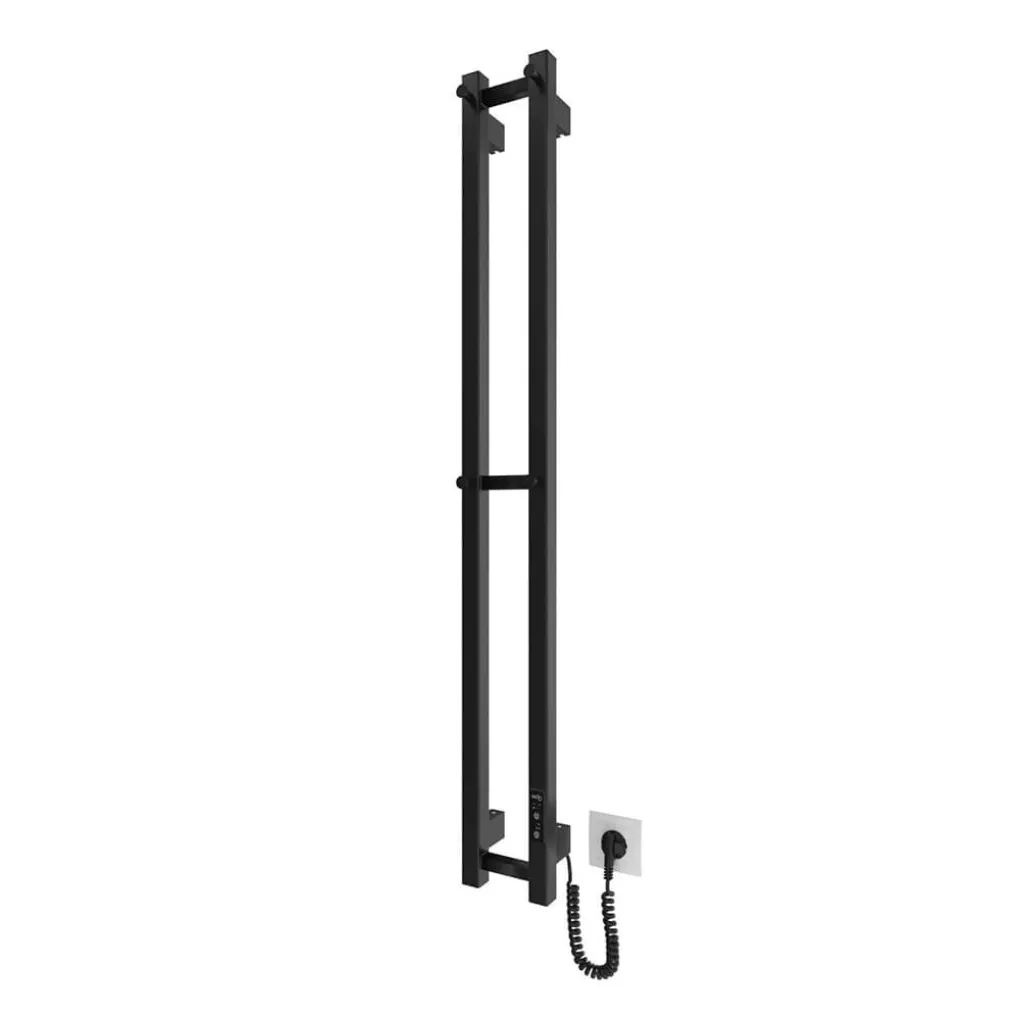Электрический полотенцесушитель Hygge Family HFSlim1170х140 черный матовый (3.164.045618.BM)- Фото 1